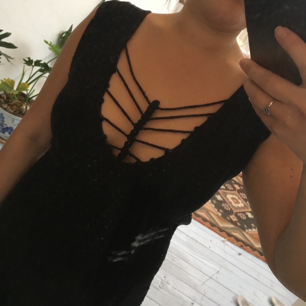 Motel Strappy Bodycon dress